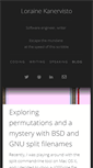 Mobile Screenshot of lorainekv.com